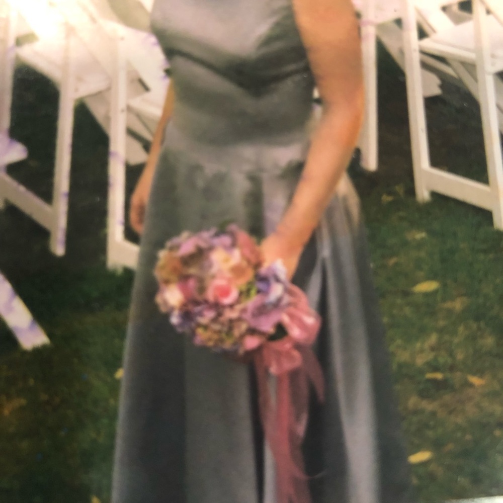 Gorgeous grey bridesmaid dress size 8